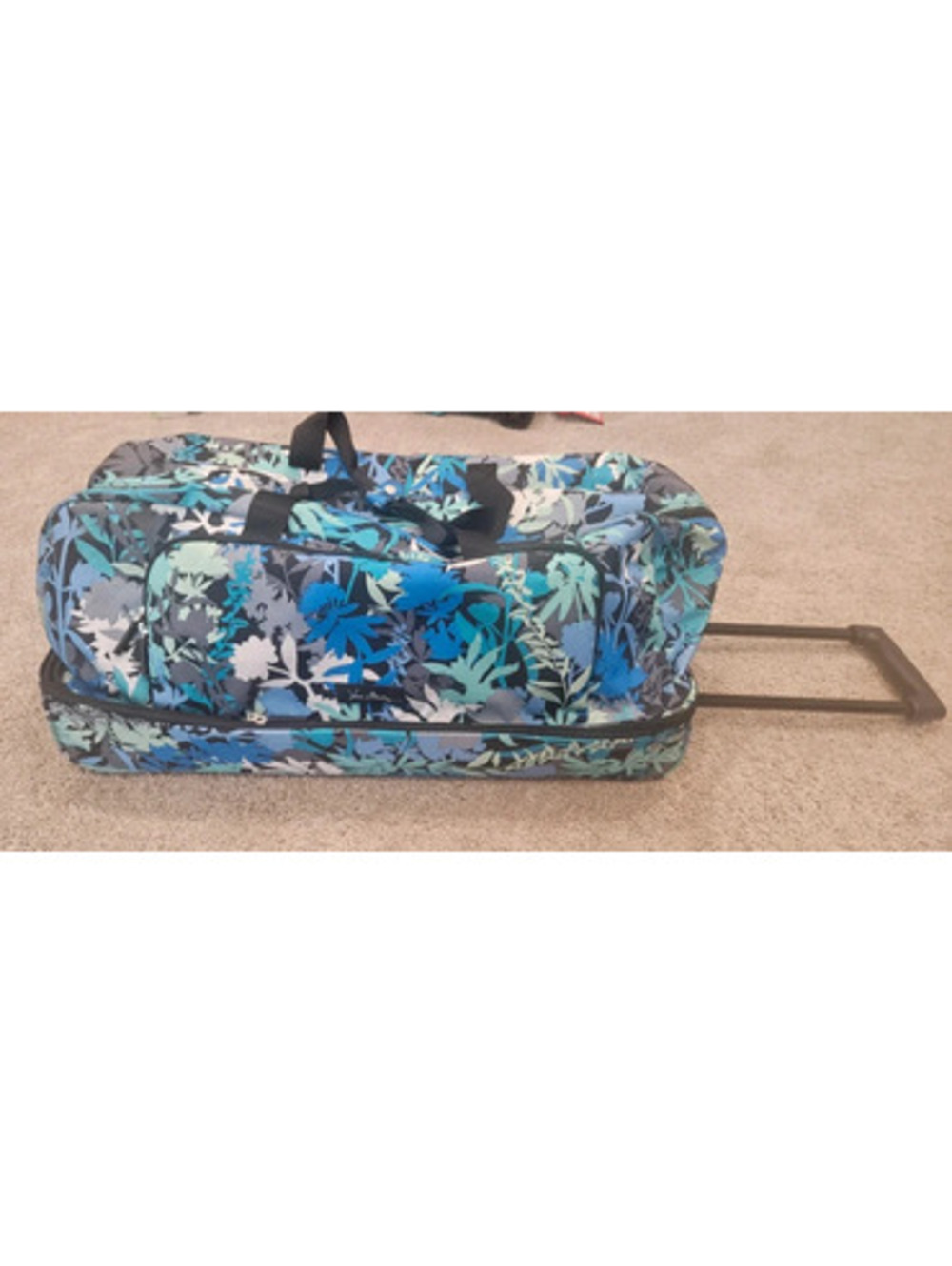 Designer vera Bradley Lighten Up Large Wheeled Duffel bag i